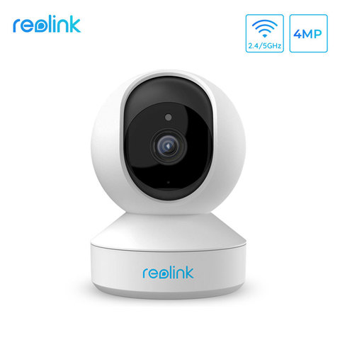 Reolink-cámara ip de 4MP para interior, 2,4G/5G, WiFi, Pan & Tilt, escucha y habla, ranura para tarjeta SD, cámara de seguridad E1 Pro ► Foto 1/6