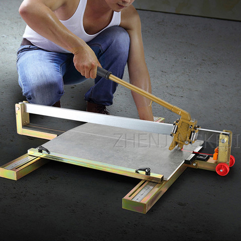 Cortador de azulejos Manual plegable de cerámica cuchillo de empuje-Tire ladrillo de posicionamiento infrarrojo cuchillo de mano herramientas de corte de repostaje automático ► Foto 1/6
