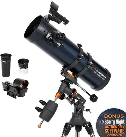 CELESTRON-telescopio astronómico ecuatorial alemán, telescopio reflectante AstroMaster 130EQ ► Foto 1/6