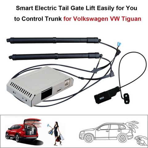 Elevador eléctrico para puerta trasera automático inteligente para Volkswagen VW tizan Control remoto Set altura evitar pellizco con pestillo ► Foto 1/1