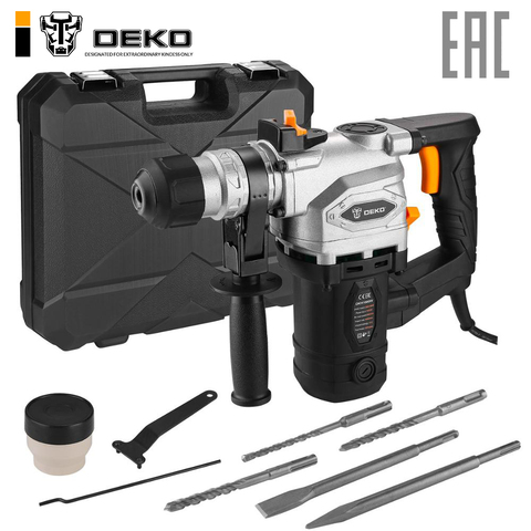 Perforadora de red Deko perf1000 1000 W 4,1 J en el caso ► Foto 1/6