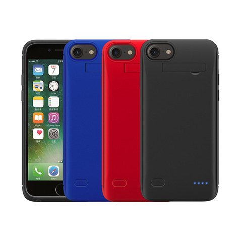 Funda de cargador de batería para móvil, carcasa de carga para iPhone 6, 6s, 7, 8 plus, X, XR, XS, XSMax, SE2022 ► Foto 1/6