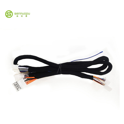 Arnés profesional de cables DSP para Audio de coche, amplificador estéreo para coche, cableado de altavoces para coche ► Foto 1/4