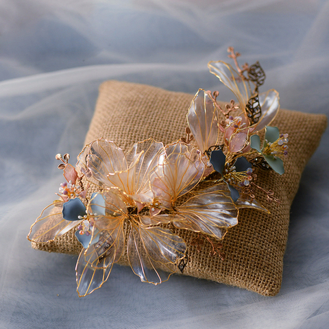 Pasadores de novia con diamantes de imitación, bandanas de cristal Vintage, accesorios para el cabello de boda ► Foto 1/5