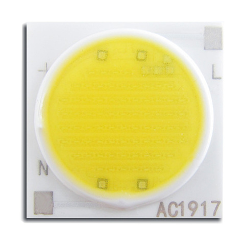 Base de cerámica LED COB Chip bombilla 3W 5W 7W 9W 12W 15W 20W 30W 50W AC220V diodo IC inteligente para proyector, Downlight DIY LED ► Foto 1/6