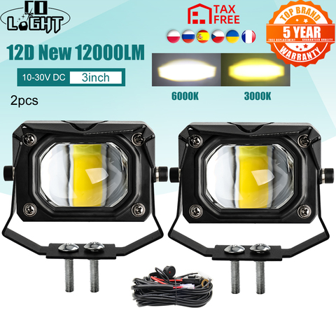 CO LIGHT faro de motocicleta Led 12D 3 