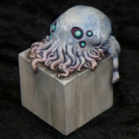 Japón 2017 wf verano Cthulhu juvenil monstruo pulpo 1 figura de resina modelo GK la ciencia ficción montar y kit sin pintar ► Foto 1/5