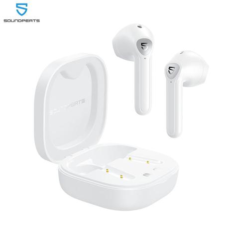 SOUNDPEATS-auriculares inalámbricos con Bluetooth V5.2, dispositivo con micrófono Dual, CVC 8,0, cancelación de ruido, 25 horas en Total, QCC3040 ► Foto 1/6