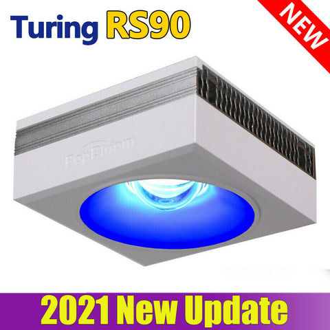 PopBloom-luz de acuario Led Turing RS90, tanque de agua salada, Coral, lámpara marina ► Foto 1/6