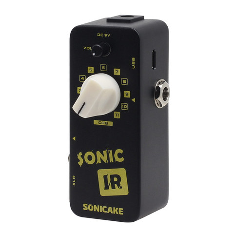 SONICAKE-altavoz sónico IR, simulador de cabina, cargador de respuesta por impulso, QSS-12 de Pedal de efectos de bajos para guitarra ► Foto 1/6