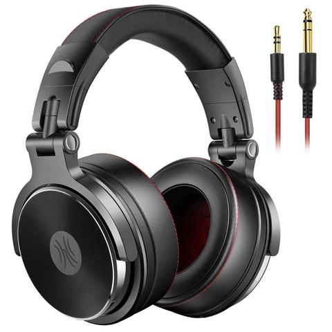 Oneodio-auriculares con Cable para DJ profesional, auriculares con Cable Dual, Monitor HiFi, para teléfono y PC ► Foto 1/6