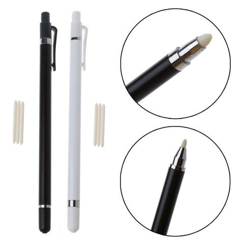 Bolígrafo Stylus Universal de doble punta suave, lápiz capacitivo de pantalla táctil para teléfono móvil Android, accesorios para lápiz inteligente ► Foto 1/6