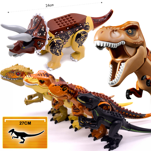 Bloques de construcción de dinosaurios en 3D de Jurassic World para niños,  juguete de ladrillos para armar Museo juguetes educativos DIY - Historial  de precios y revisión | Vendedor de AliExpress -