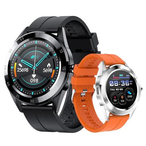 Reloj deportivo inteligente con rastreador Y10, resistente al agua, Monitor de ritmo cardíaco y presión arterial ► Foto 1/6