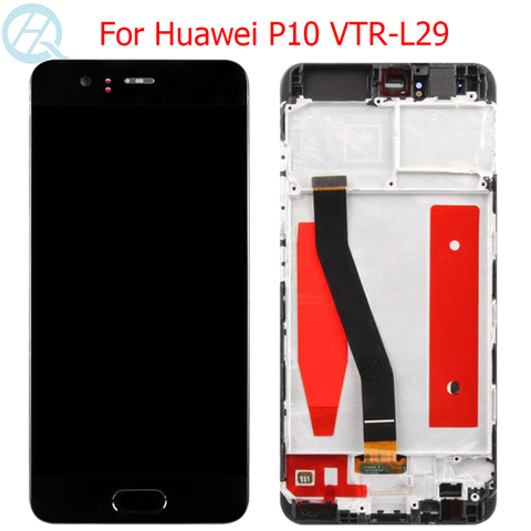 Pantalla LCD P10 Original para Huawei P10, montaje de cristal de Digitalizador de pantalla táctil de 5,1 pulgadas, VTR-L09, VTR-L10, VTR-L29 ► Foto 1/6