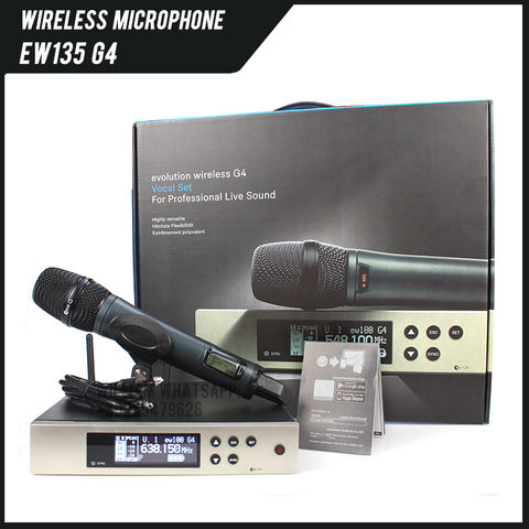 EW135G4 EW100G4 EW 100 G4 sistema con micrófono inalámbrico con micrófono E835S haneheld para sennheiser micrófono EW 135 G4 ► Foto 1/6