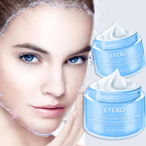 EFERO-suero de esencia de ácido hialurónico, crema facial hidratante de caracol para Día, antiedad, blanqueamiento de arrugas, crema facial brillante ► Foto 1/6