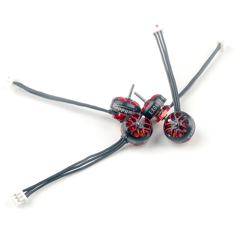 Motor sin escobillas Happymodel EX0802 KV19000 KV22000 1S, para Drones de carreras, FPV, 65mm, 75mm, 85mm, 7, nuevo diseño de campana ► Foto 1/5