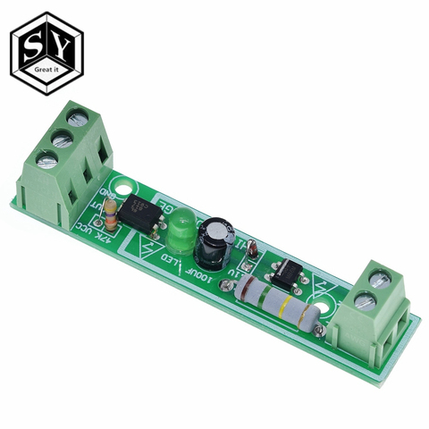 Módulo de aislamiento de optoacoplador de 1 Bit AC 220V, placa de detección de tensión adaptable de 3-5V para Módulo de aislamiento PLC fotoacóptero ► Foto 1/6