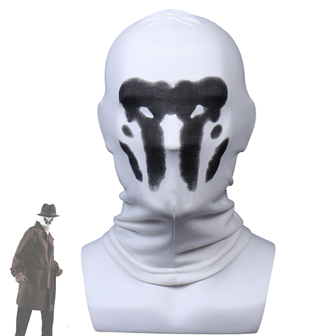 Máscara de Rorschach para Halloween, Inkblot, Watchmen, disfraz, Cosplay, Mascarillas de Anime, Cara de superhéroe, accesorios de fiesta ► Foto 1/6