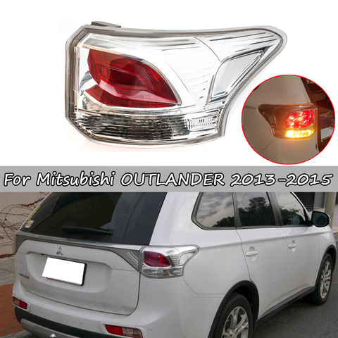 Luz trasera para Mitsubishi OUTLANDER 2013 2014 2015, luz de detención de freno trasero, luces traseras de luz de freno y luz antiniebla ► Foto 1/6