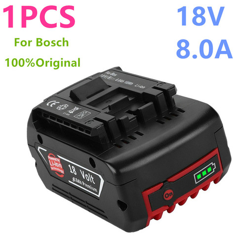 1 / 2 / 3 uds 18V 8000mah de la batería es adecuado para varios V 18V Bosch modelos ► Foto 1/6
