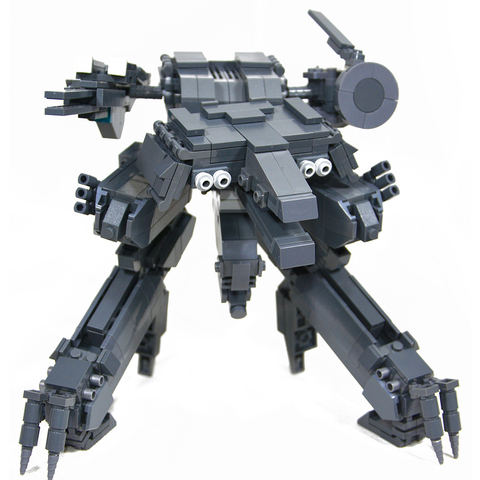 MECH MOC-mecha de varias patas para niños, bloques de construcción, engranaje de Metal Rex, juguetes para niños, regalos ► Foto 1/6