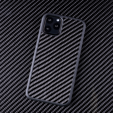 Funda de fibra de carbono auténtica para iPhone 11, carcasa Ultra híbrida diseñada para Apple iPhone 11PRO 11PRO MAX ► Foto 1/6