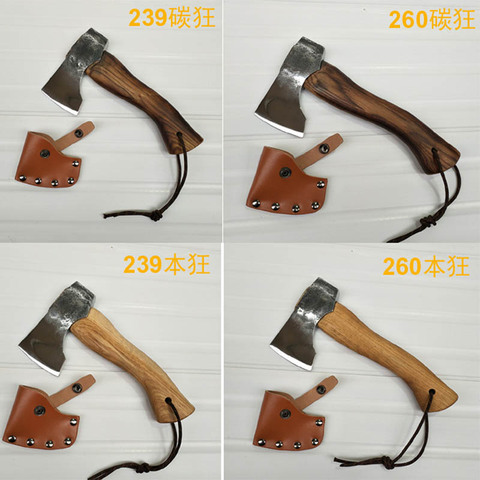 Pickaxe forjada a mano, hacha de bosque escandinavo, hecha a mano, TOMAHAWK, Vikingo, herramientas de acampada ► Foto 1/5