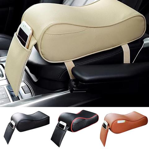 Universal almohadilla de reposabrazos de coche Auto vehículo Centro Mat cojín de brazo de ajuste mano vehículo de apoyo protectora estilo de coche para coche Auto SUV ► Foto 1/6