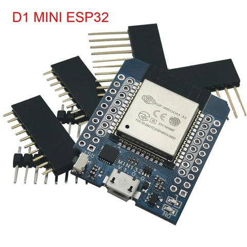 Tarjeta de desarrollo de Internet de las cosas, D1 Mini ESP32 ESP-32 WiFi + Bluetooth basado en ESP8266 ► Foto 1/5