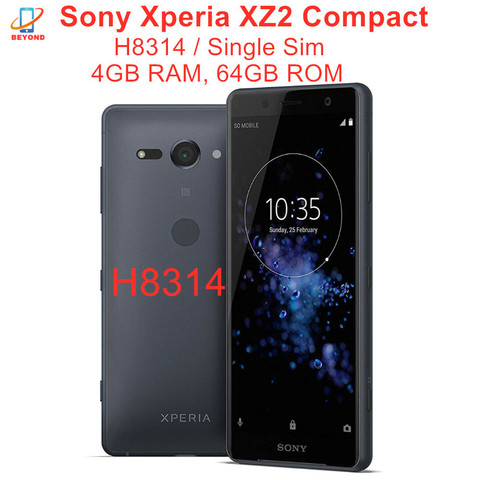 Sony Xperia XZ2 compacto H8314 del teléfono móvil 4G LTE 5,0 