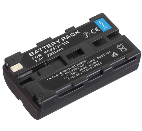 Paquete de baterías para Sony HDR-FX1, HDR-FX1E, HDR-FX7, HDR-FX7E, HDR-FX1000, FX1000E Handycam ► Foto 1/4
