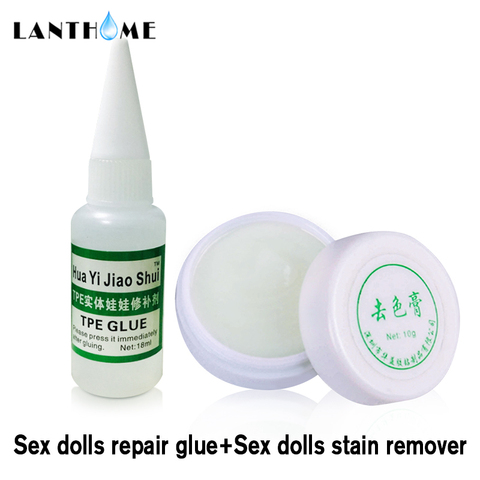 Kit de reparación de muñecas sexuales, nuevo Kit de reparación de muñecas sexuales de TPE con pegamento + crema quitamanchas para el amor Real, Kit de reparación de muñecas sexuales de silicona Sexy ► Foto 1/6