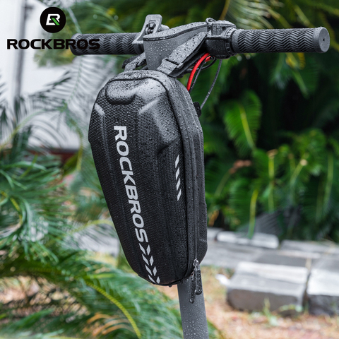 Bolso de tubo de cuadro frontal ROCKBROS para bicicleta MTB a prueba de lluvia, bolso plegable para bicicleta de gran capacidad multifuncional ► Foto 1/6