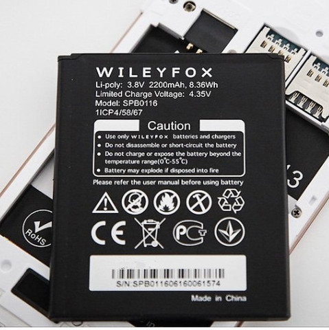 Batería 2200mAh SPB0116 para Wileyfox Spark / Spark + SPB0116 batería de teléfono ► Foto 1/1