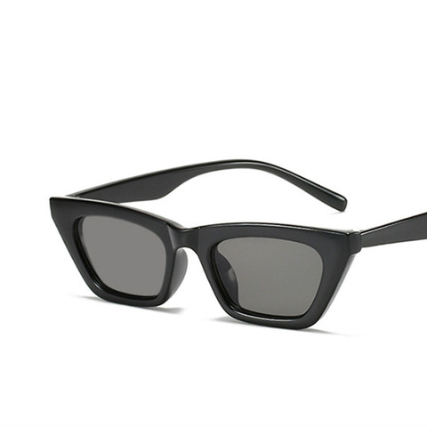 Gafas de sol de estilo Retro para mujer, anteojos de sol femeninos a la moda, con montura pequeña, con diseño de ojo de gato, 2022 ► Foto 1/6