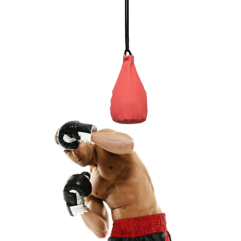 Pelota de reflejo de boxeo ajustable en altura, pelota de pelea de velocidad, entrenamiento profesional de Fitness, saco de boxeo para gimnasio, entrenamiento de reacción ► Foto 1/6