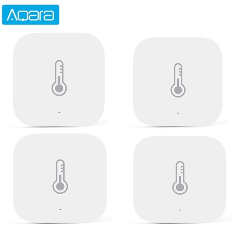 Aqara-Sensor de temperatura humedad y presión del aire, dispositivo inteligente, conexión Zigbee, para la aplicación de Xiaomi Mi home ► Foto 1/6