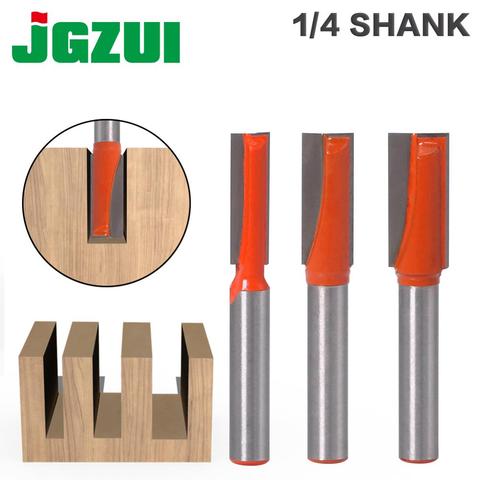 JGZUI1pc 8mm de fondo grabado Bit carburo sólido router poco herramientas de carpintería CNC fresadora cortador de molino para madera ► Foto 1/6