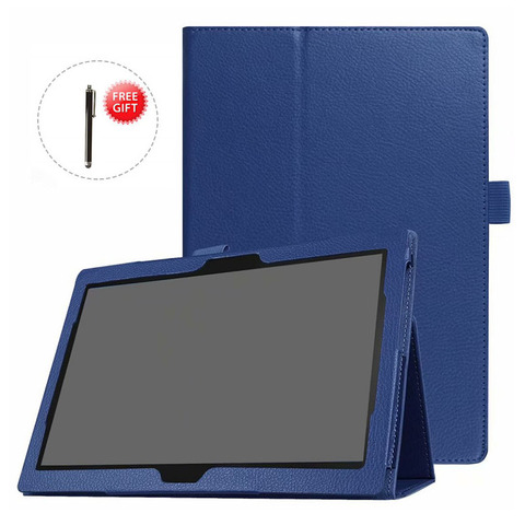 Funda de cuero PU con tapa para Lenovo Tab P10 TB-X705L 10,1, carcasa con soporte para Lenovo Tab M10 Plus 10,3 tb-x606f TB-X606X 10,1 tb-x605l ► Foto 1/6