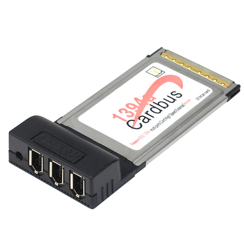 6Pin 1394A IEEE para FireWire 1394 CardBus tarjeta 54mm para PCMCIA Digital cámara DV videocámaras discos duros de unidades de PC portátil 5 ► Foto 1/4