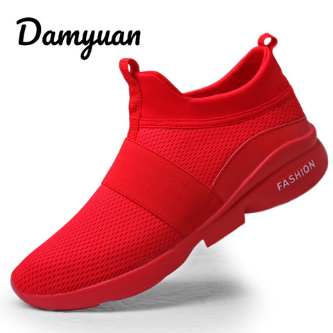 Damyuan-Zapatillas deportivas para hombre y mujer, zapatos planos para parejas, ligeros e informales, 2022 ► Foto 1/6