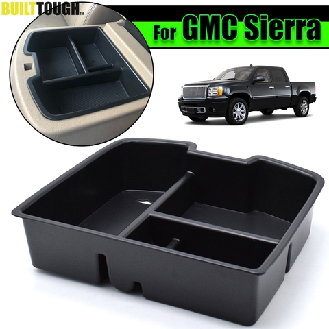 Organizador de apoyabrazos central reposabrazos caja de almacenamiento para Chevrolet Yukon avalancha Chevy Tahoe Silverado de 1500 de 2500 GMC Sierra ► Foto 1/6