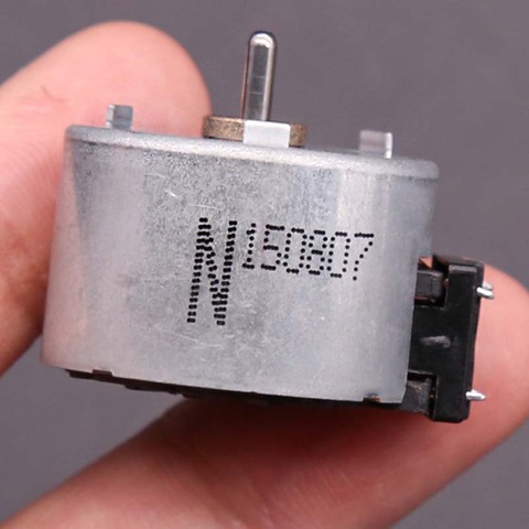 Minebea-Motor paso a paso de 25mm, potente Motor magnético de 2 fases, 6 cables, ángulo de paso de 18 grados, 24,9x16,9mm, diámetro del eje de 2mm ► Foto 1/6