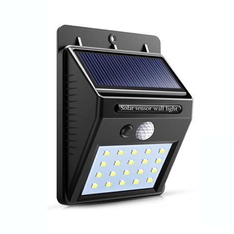 Linterna LED con Sensor de movimiento para exteriores, lámpara de luz Solar de calle, impermeable, con Sensor de movimiento automático, para Calle y carretera ► Foto 1/6