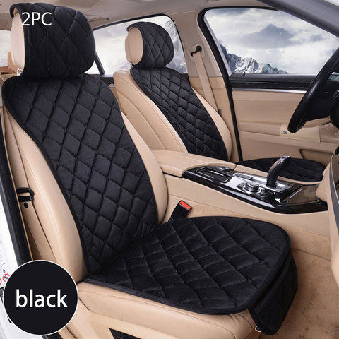 Conjunto de fundas para asientos de coche, accesorios universales para asientos delanteros y traseros, Protector de asiento de automóviles ► Foto 1/6