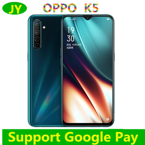 Teléfono Móvil Oppo K5, nuevo, 6,4 pulgadas, Snapdragon 730G, Octa Core, Super Amoled, 8 GB RAM, 256 GB ROM, carga Vooc 30W, Android 9,0, oppo k5 ► Foto 1/4