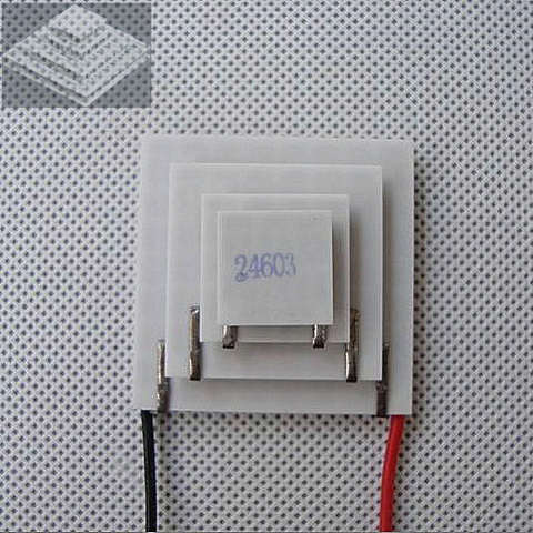 Refrigeración de cuatro etapas, 4 capas de diferencia de temperatura de 107 grados, Chip de refrigeración de semiconductores, TEC4-24603 24606 voltaje, 14,6 V ► Foto 1/1