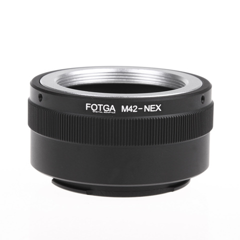 Fotga-anillo adaptador de Metal M42 para lente de cámara, para sony e mount NEX e-mount NEX NEX3 NEX5n NEX5t A7 A6000 ► Foto 1/6